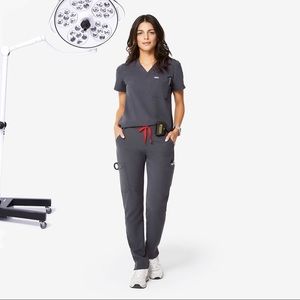 Figs Charcoal Yola Scrub Pants